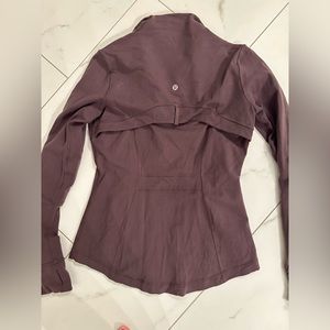 Lululemon purple define jacket, size 8